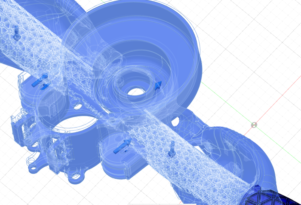 Topologieoptimierte untere Lenkung